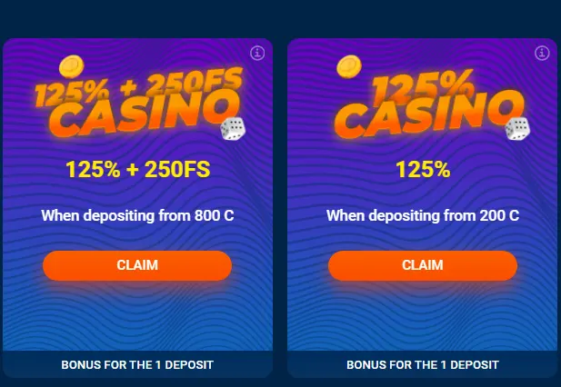 Mostbet казиносунда биринчи депозиттик бонус