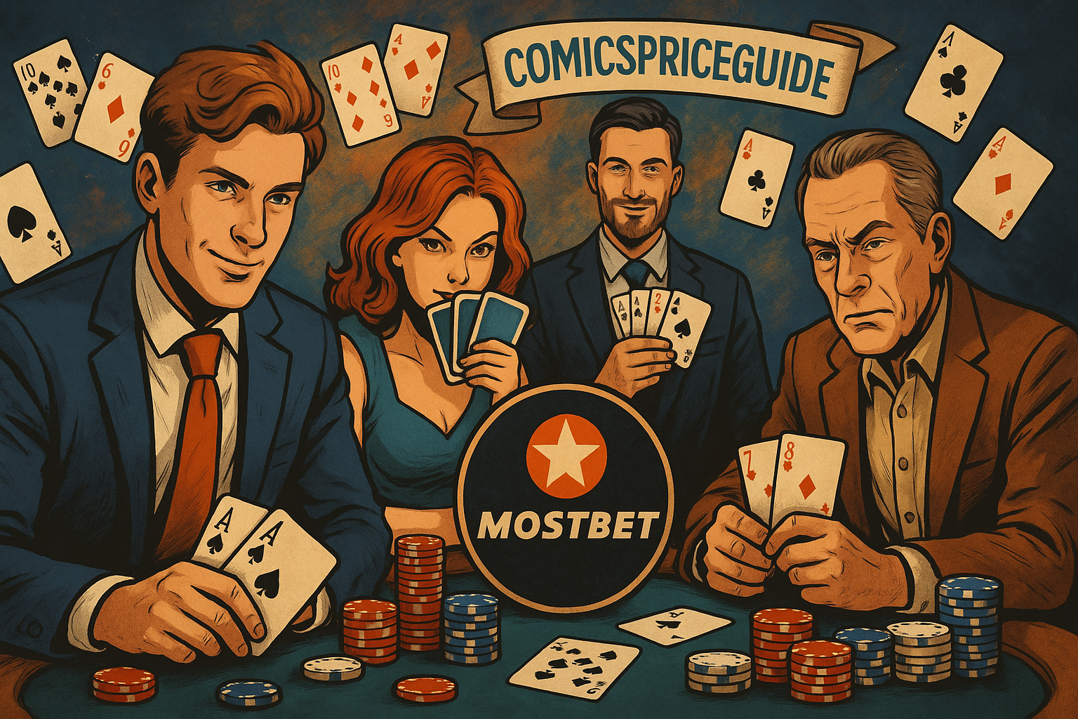 ComicsPriceGuide боюнча покер комикстери