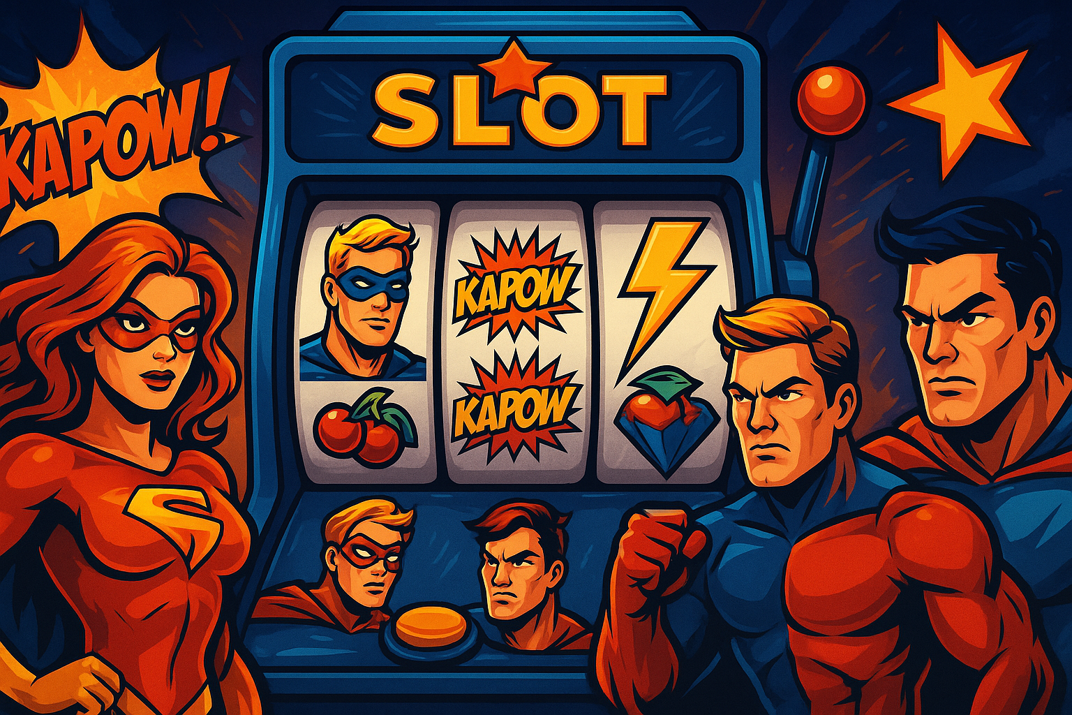 Mostbet Slot Дизайнындагы комикстер