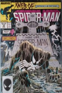 Web of Spiderman Cover