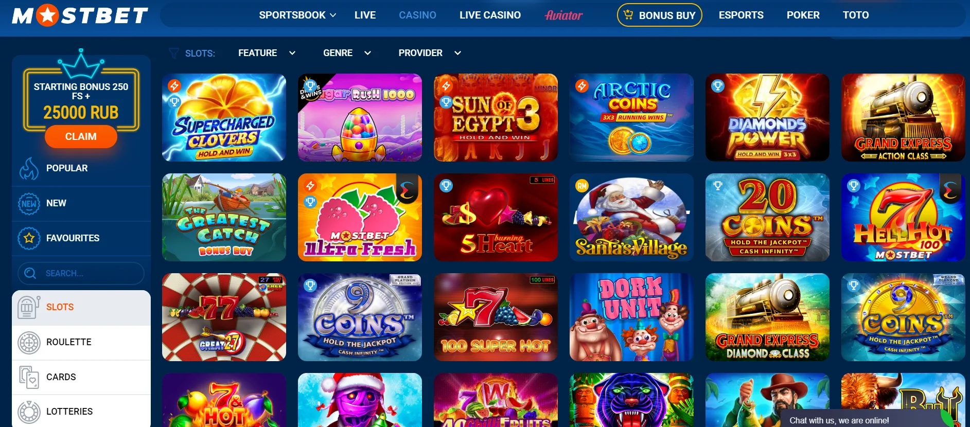 Комикстерге негізделген үздік Mostbet слоттары